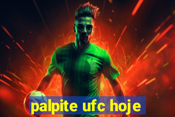 palpite ufc hoje